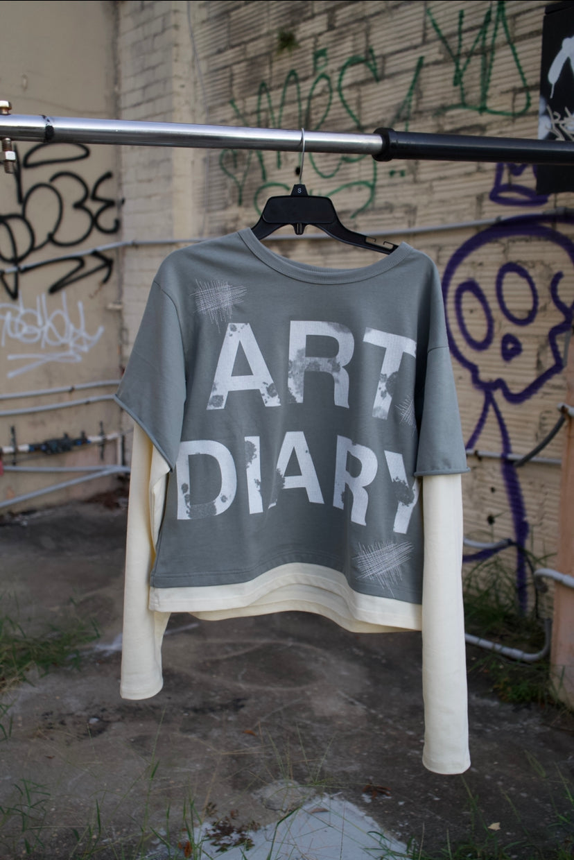 ART DIARY double layered long sleeve