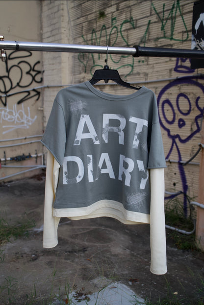 ART DIARY double layered long sleeve